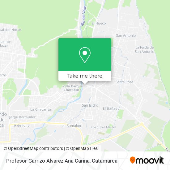 Profesor-Carrizo Alvarez Ana Carina map