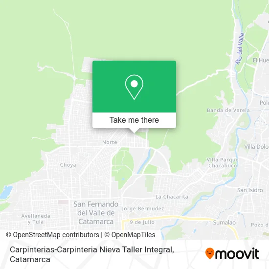 Carpinterias-Carpinteria Nieva Taller Integral map