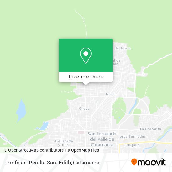 Profesor-Peralta Sara Edith map