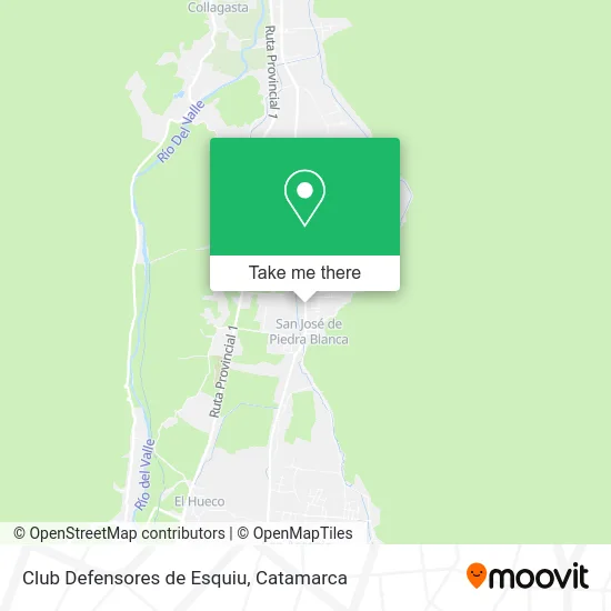 Club Defensores de Esquiu map