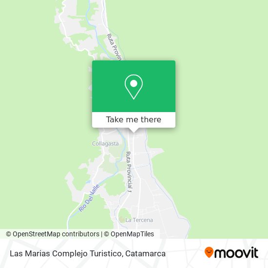 Las Marias Complejo Turistico map