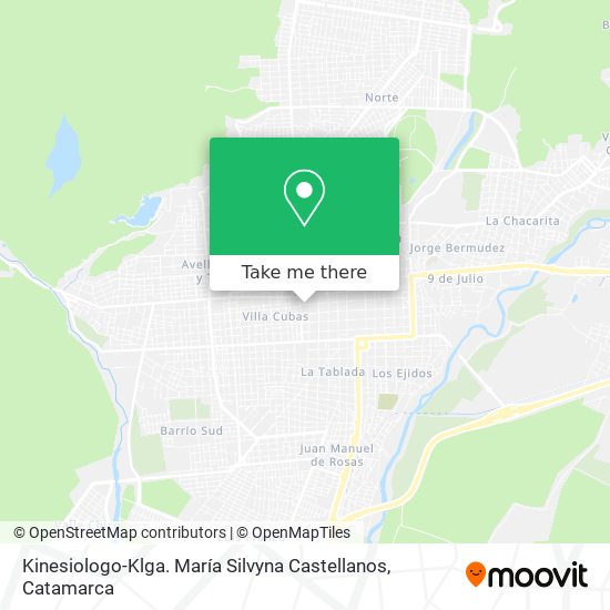 Kinesiologo-Klga. María Silvyna Castellanos map