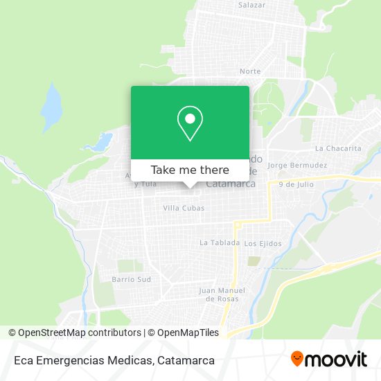 Eca Emergencias Medicas map