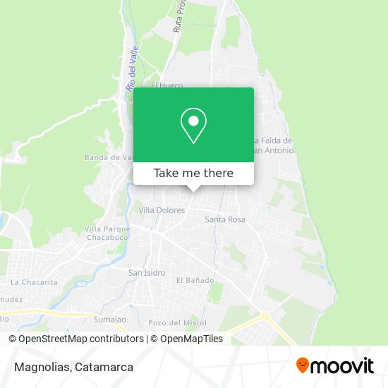 Mapa de Magnolias