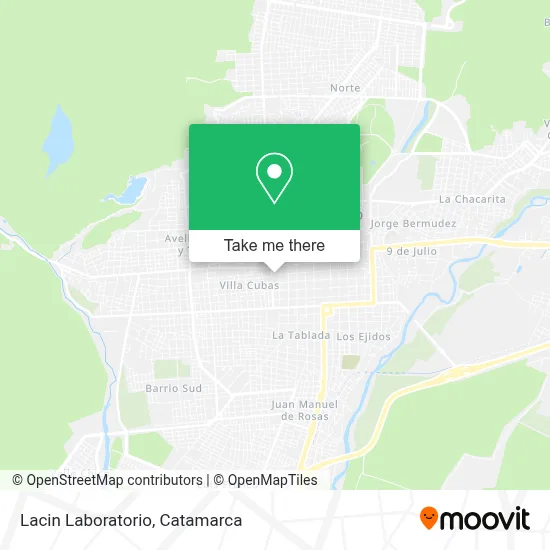 Lacin Laboratorio map