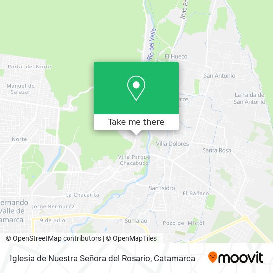 Iglesia de Nuestra Señora del Rosario map