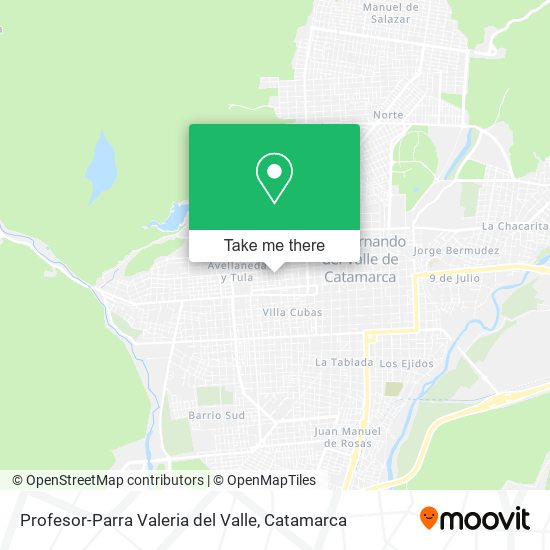 Profesor-Parra Valeria del Valle map