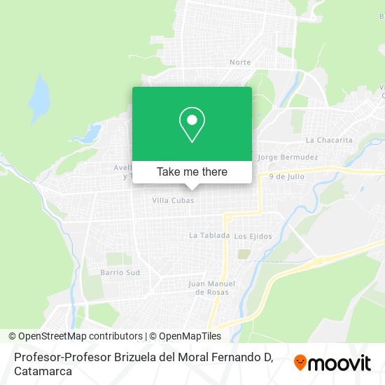 Profesor-Profesor Brizuela del Moral Fernando D map