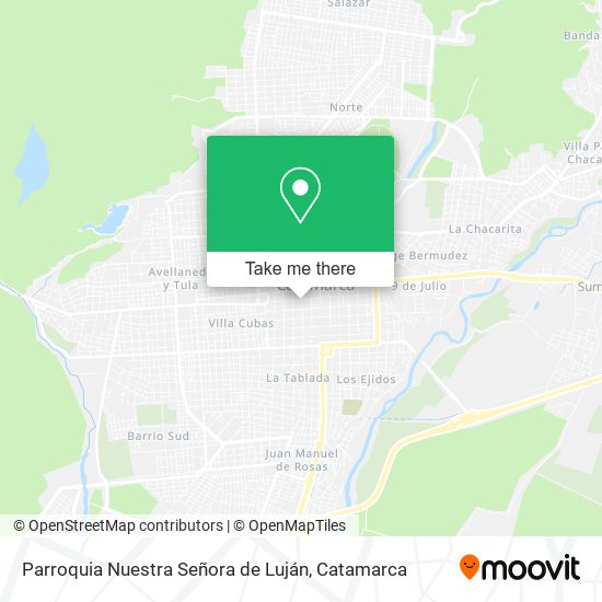 Parroquia Nuestra Señora de Luján map