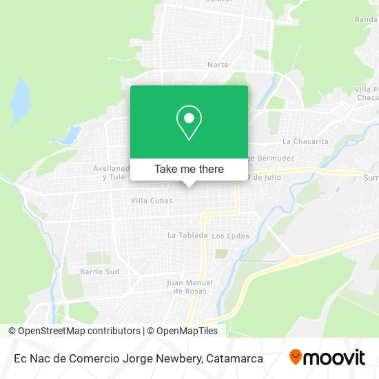 Ec Nac de Comercio Jorge Newbery map