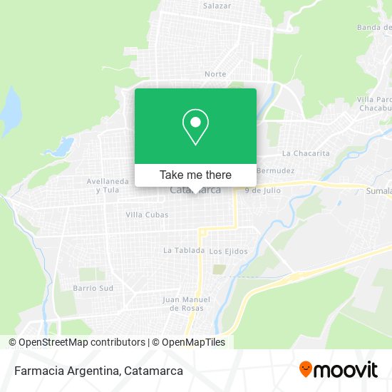 Farmacia Argentina map