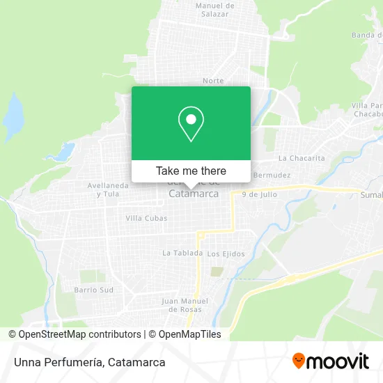 Unna Perfumería map