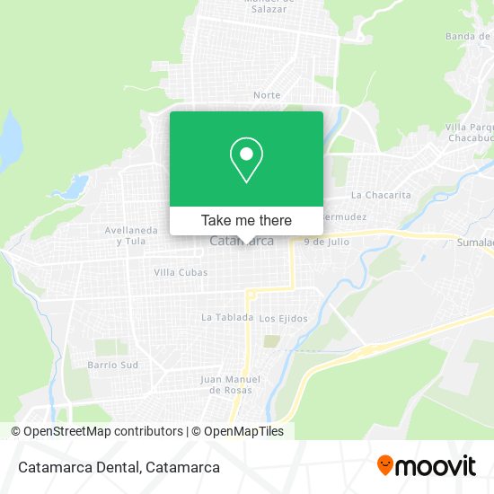 Catamarca Dental map