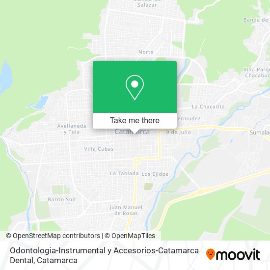 Odontologia-Instrumental y Accesorios-Catamarca Dental map