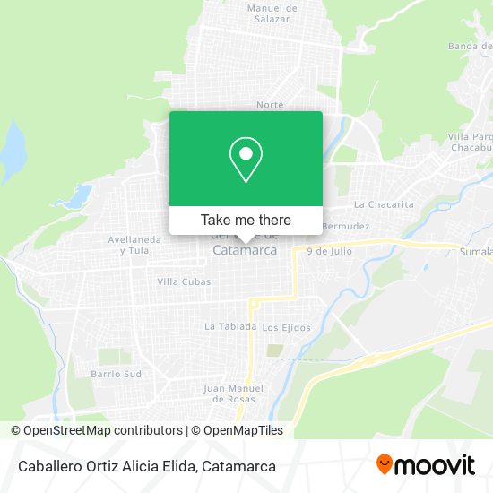 Caballero Ortiz Alicia Elida map