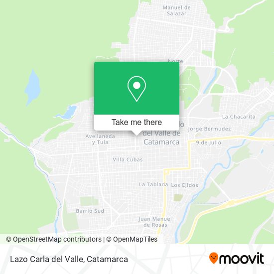 Lazo Carla del Valle map