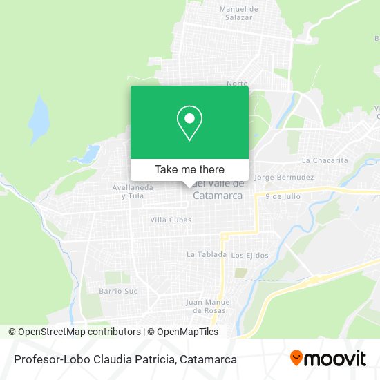 Profesor-Lobo Claudia Patricia map