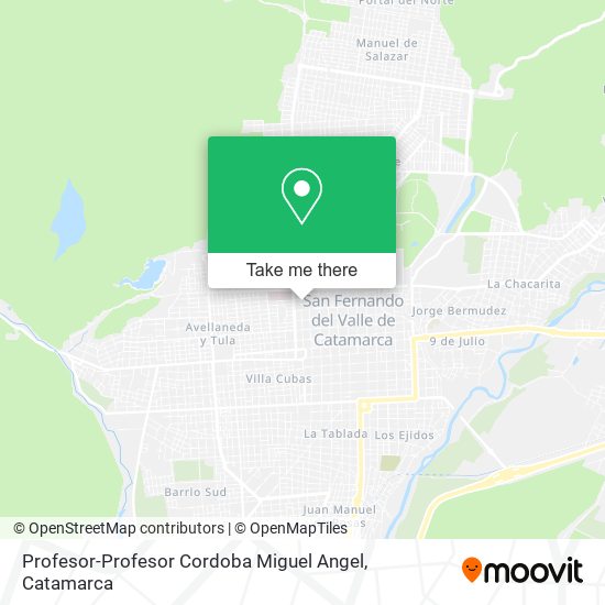 Profesor-Profesor Cordoba Miguel Angel map