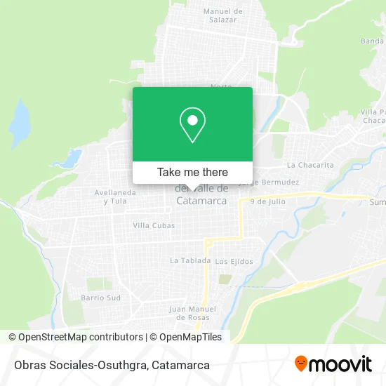 Mapa de Obras Sociales-Osuthgra