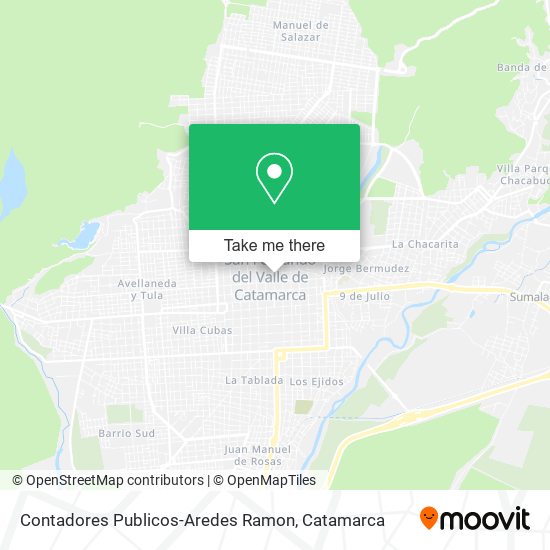 Mapa de Contadores Publicos-Aredes Ramon