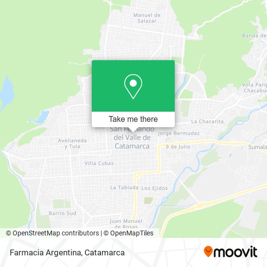 Farmacia Argentina map