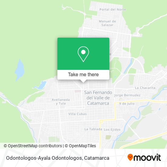 Mapa de Odontologos-Ayala Odontologos