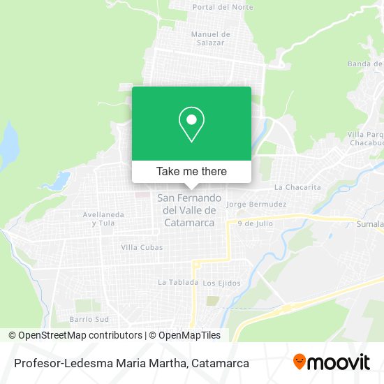 Profesor-Ledesma Maria Martha map