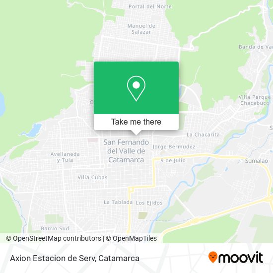 Axion Estacion de Serv map