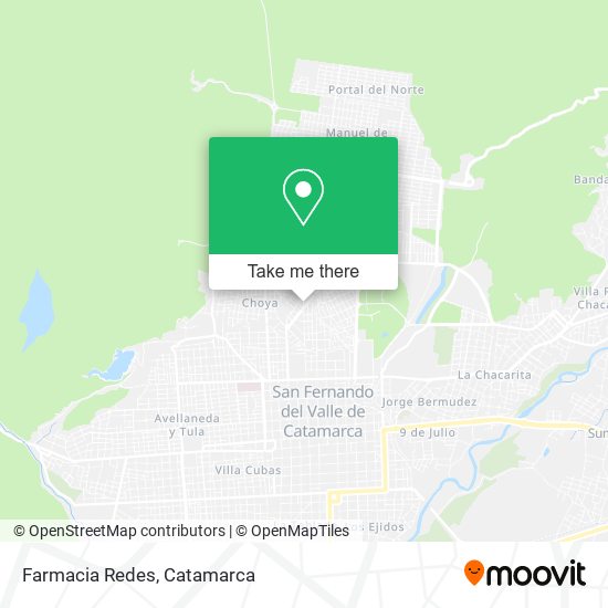 Farmacia Redes map