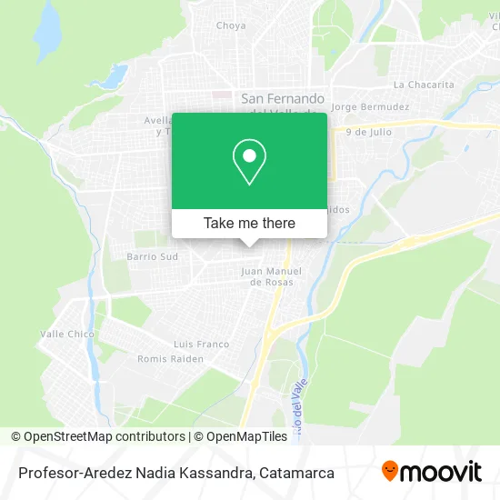 Profesor-Aredez Nadia Kassandra map