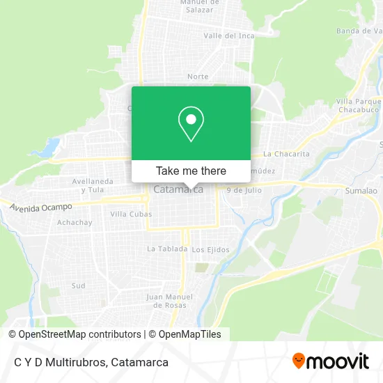 C Y D Multirubros map