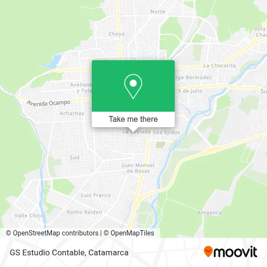 GS Estudio Contable map