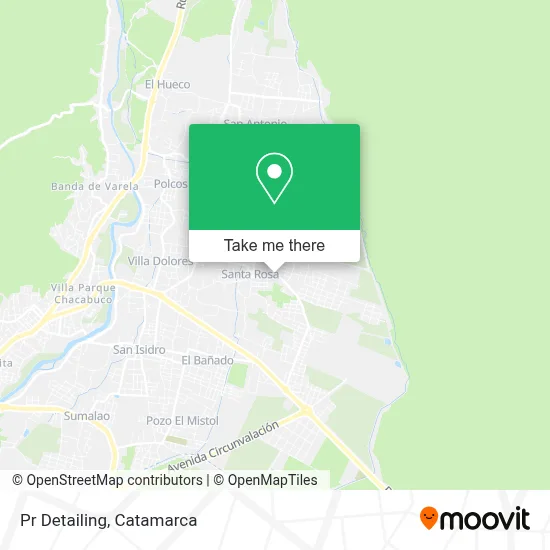 Pr Detailing map