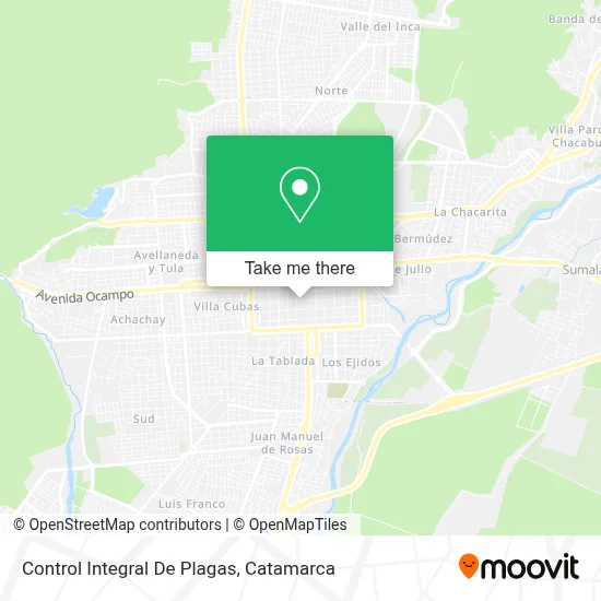 Control Integral De Plagas map