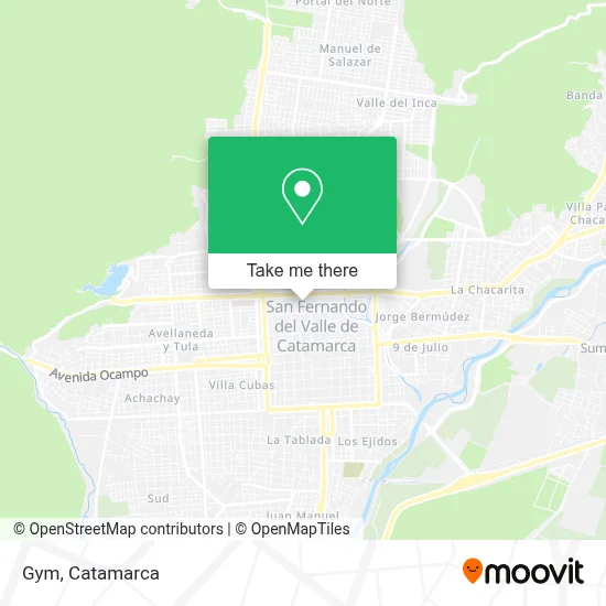 Gym map