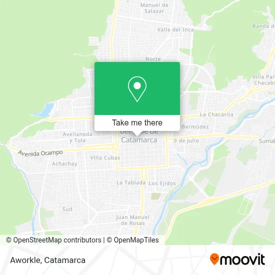 Aworkle map