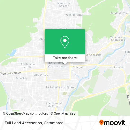 Full Load Accesorios map
