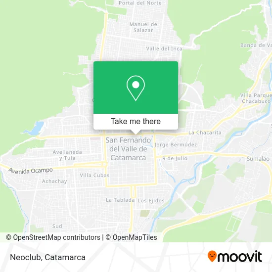 Neoclub map