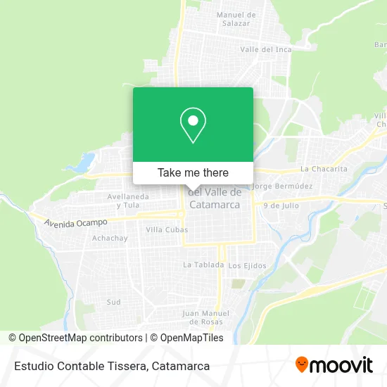 Estudio Contable Tissera map
