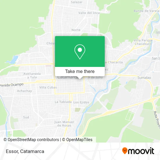 Essor map