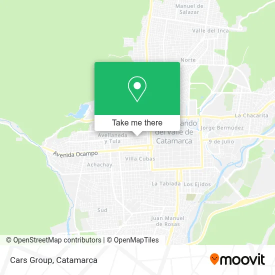 Cars Group map