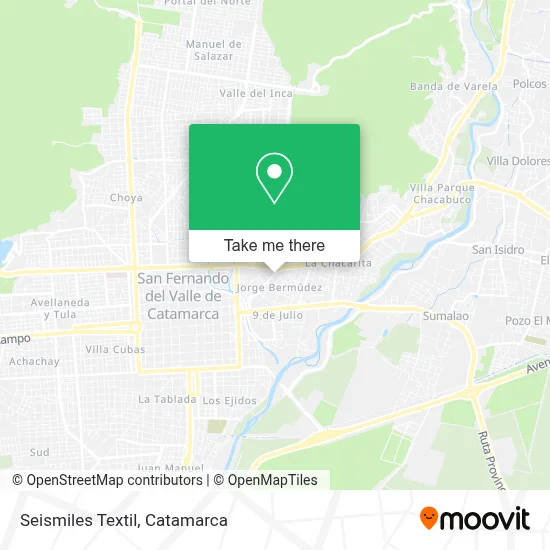 Seismiles Textil map
