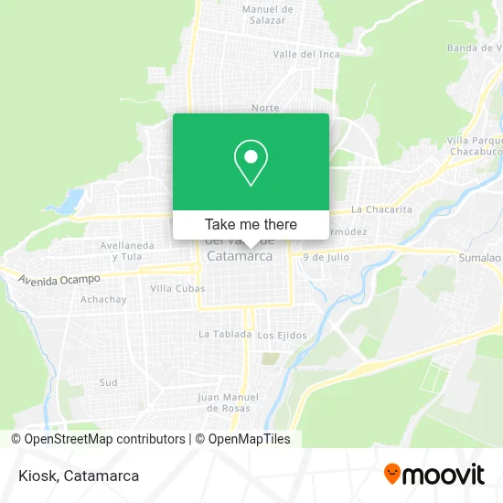 Kiosco map