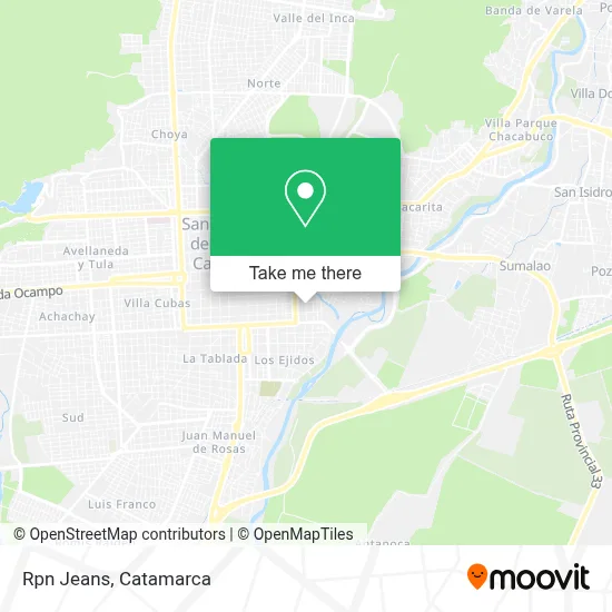 Rpn Jeans map