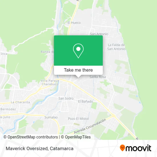Maverick Oversized map