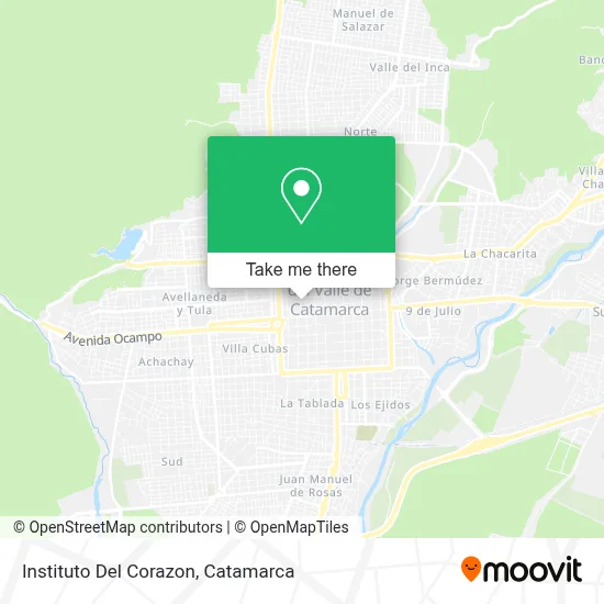 Instituto Del Corazon map