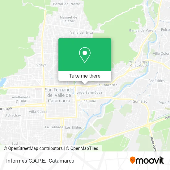 Informes C.A.P.E. map