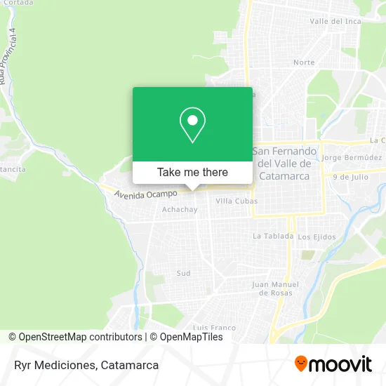 Ryr Mediciones map