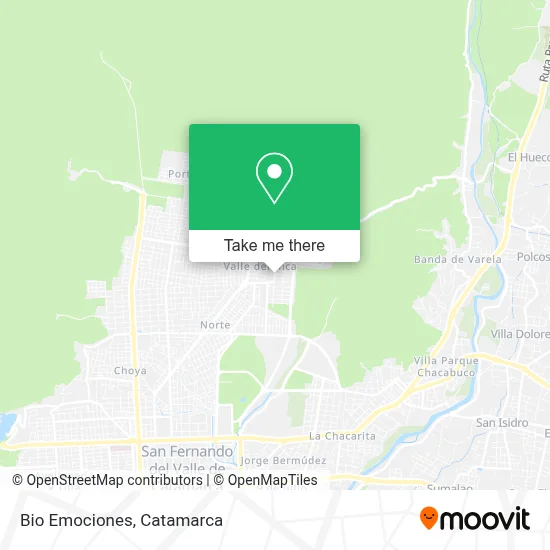 Bio Emociones map