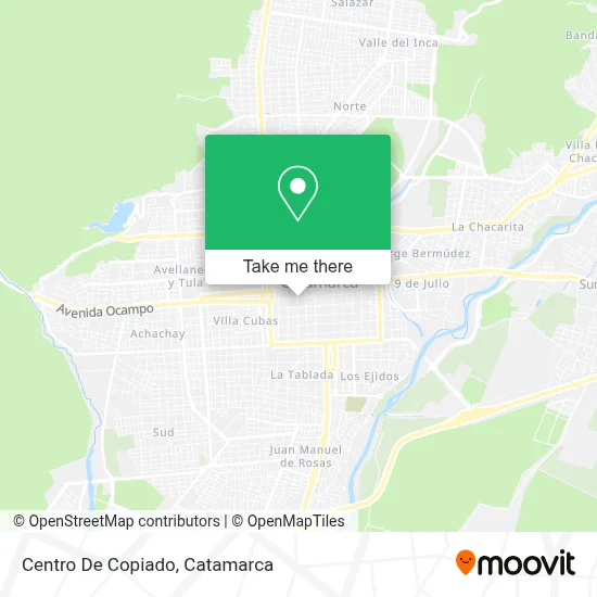 Centro De Copiado map